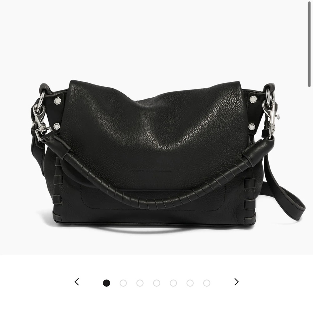 Aimee Kestenberg Black Leather Shoulder Bag